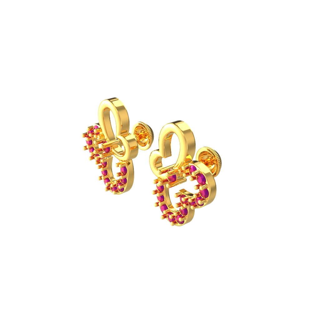 Wing Sparkle Butterfly Stud