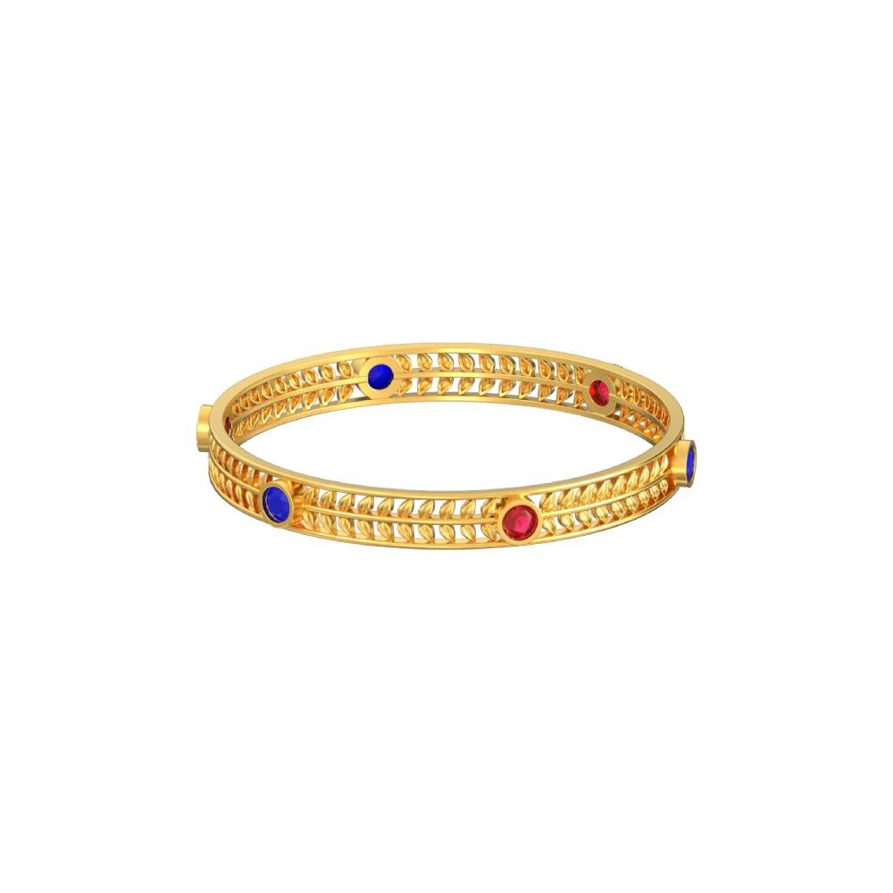 Women Nature Leaf Bangle