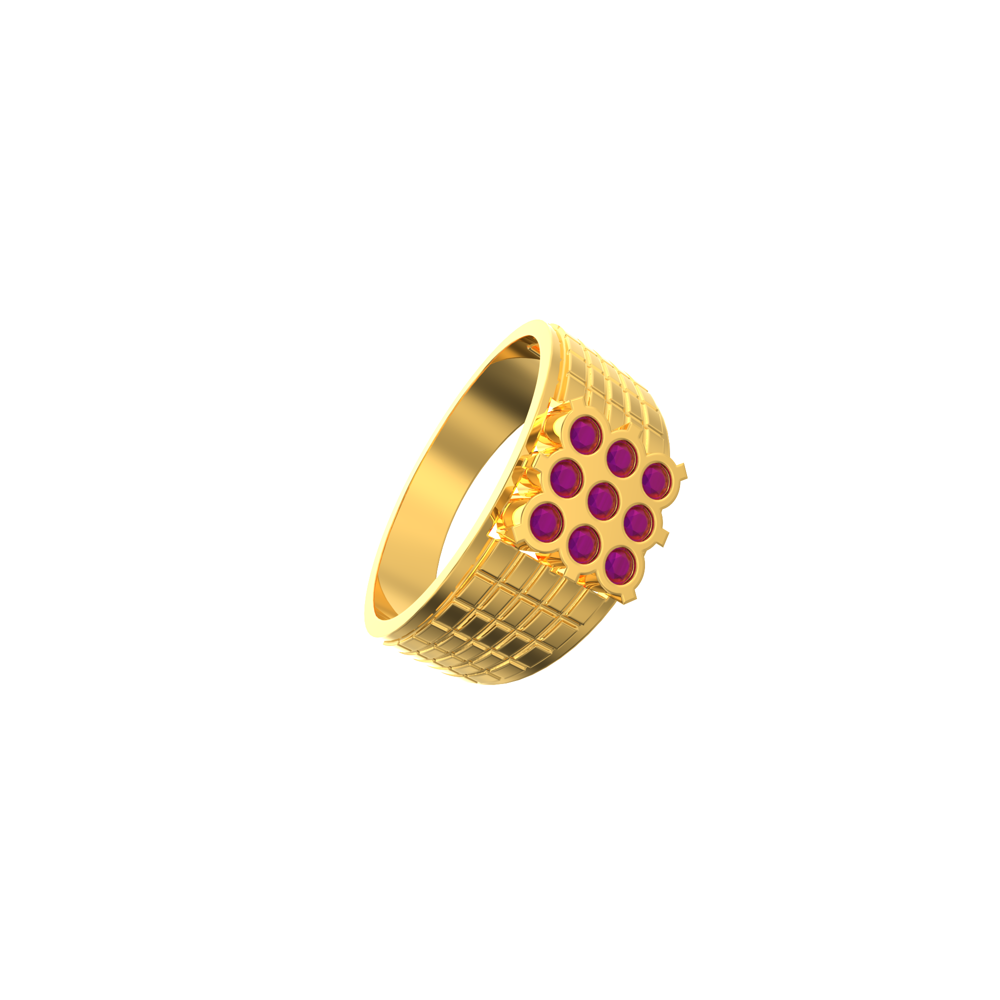 22k Heavy Men's Ring