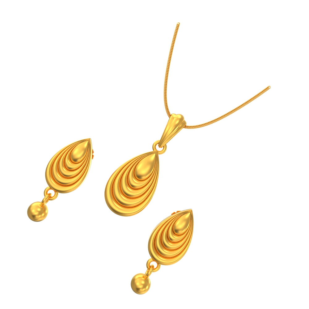 Amazing-Stacked-Pears-Pendant-set