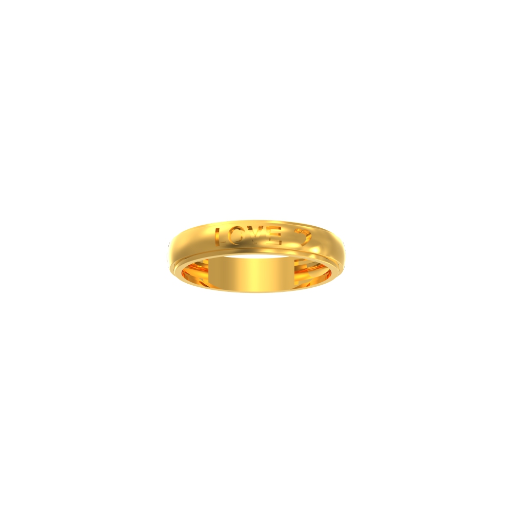 Artistic Love Carving Ring