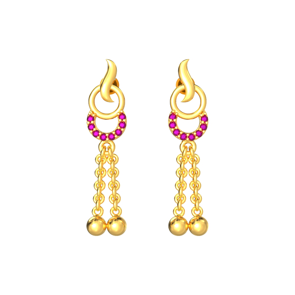 Bold Chain Drop Earring