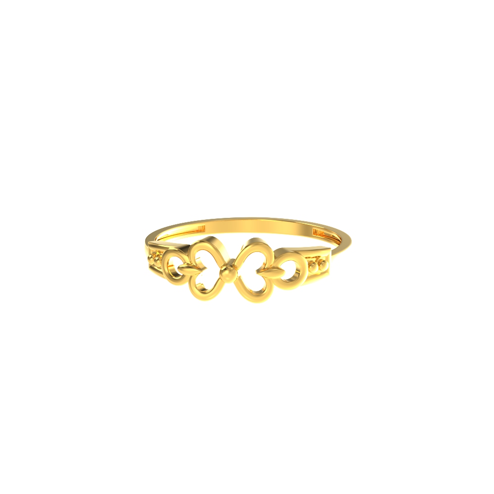 Butterfly-Heart-Gold-Ring