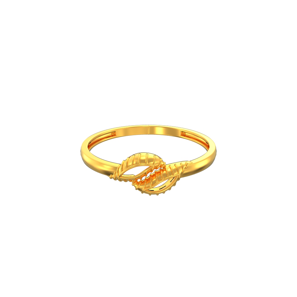 Charming-Leaves-Gold-Ring