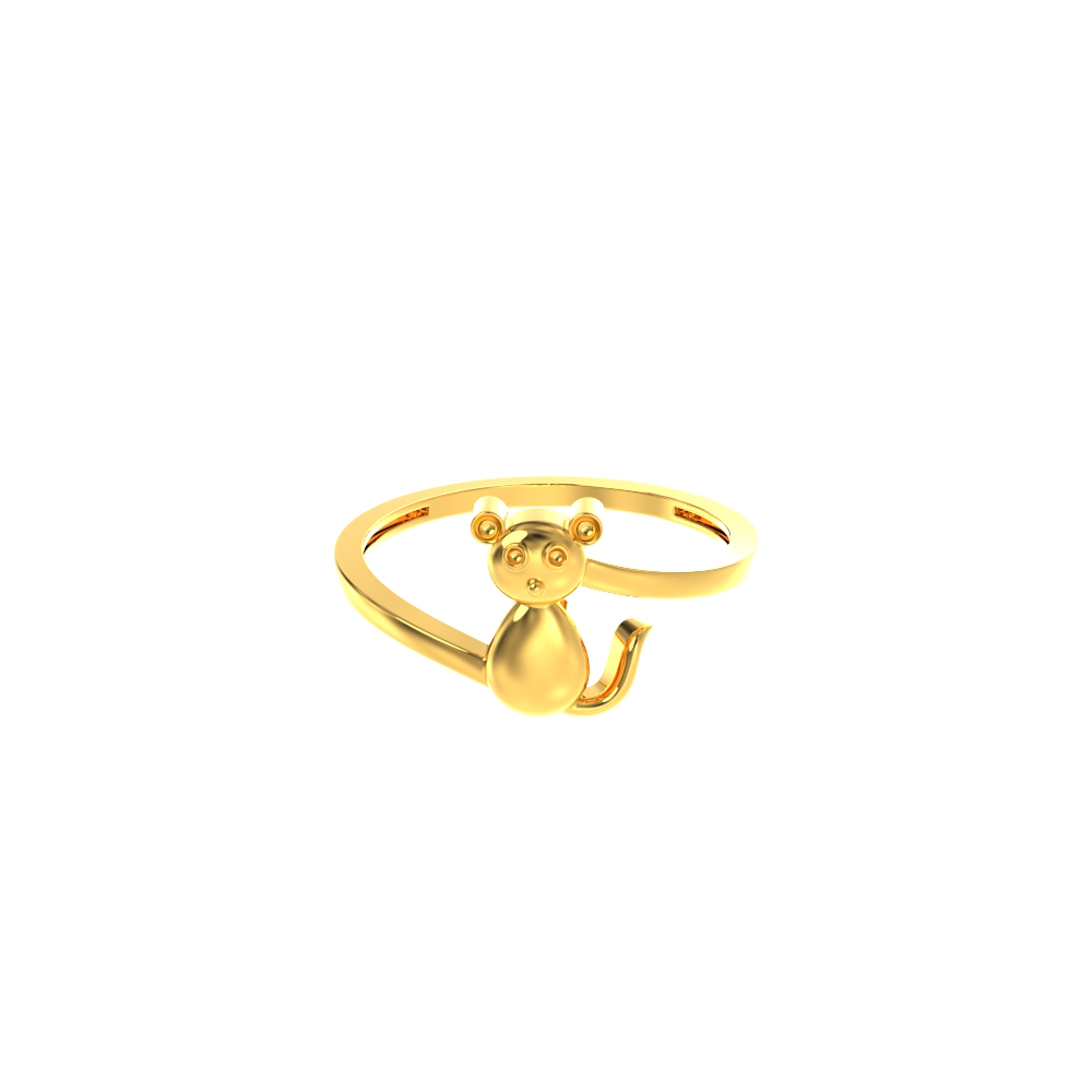 Cute-Cat-Gold-Ring