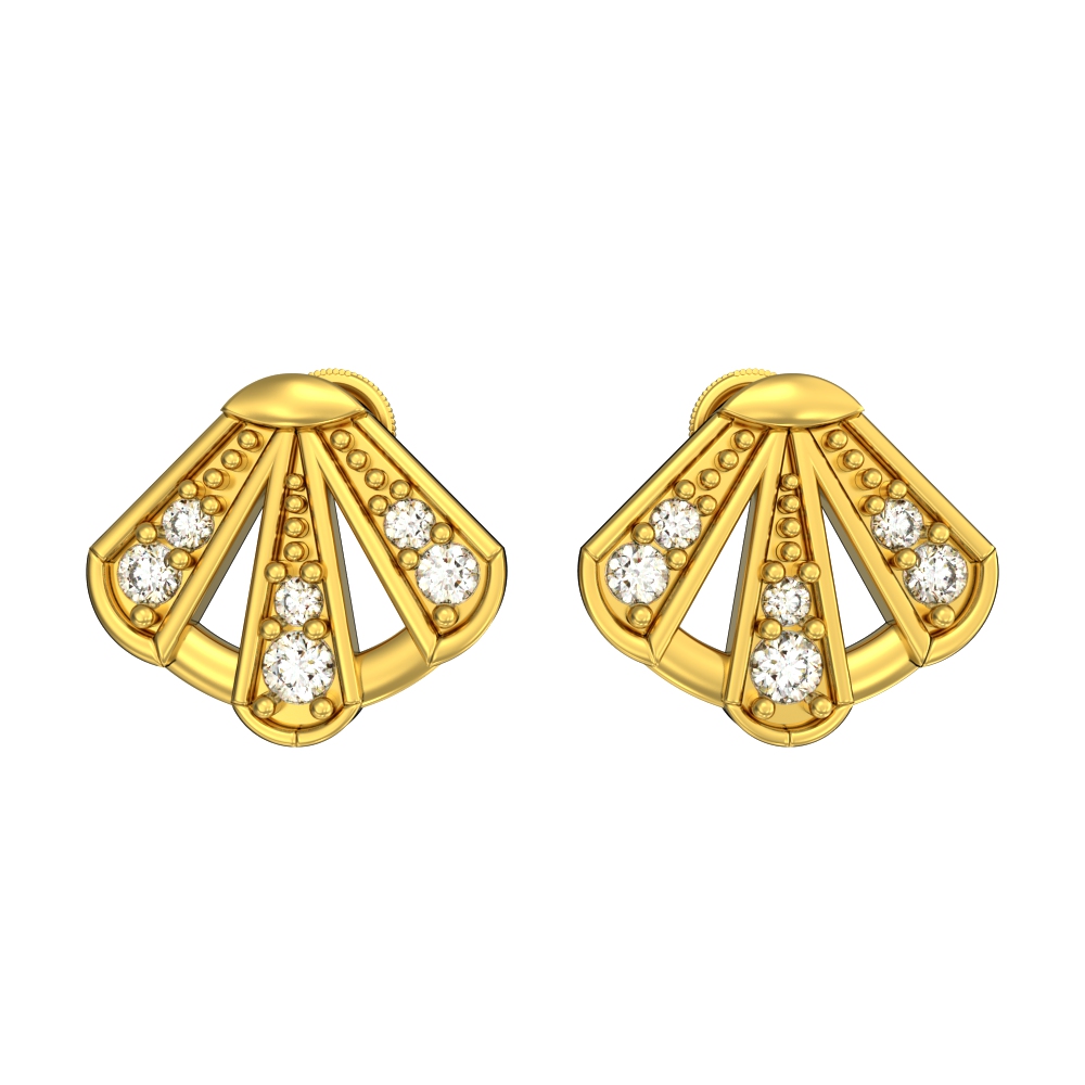 Delta Chic Stud Earrings