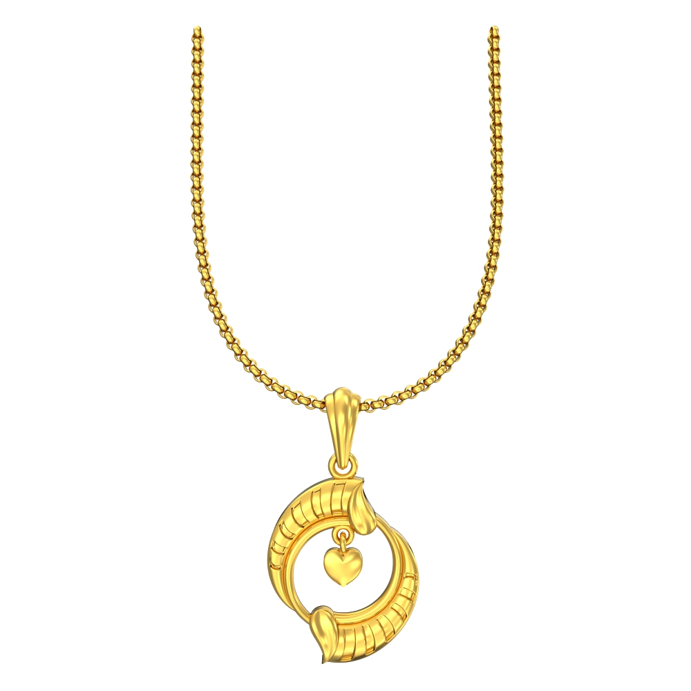 Fancy Gold Locket For Ladies