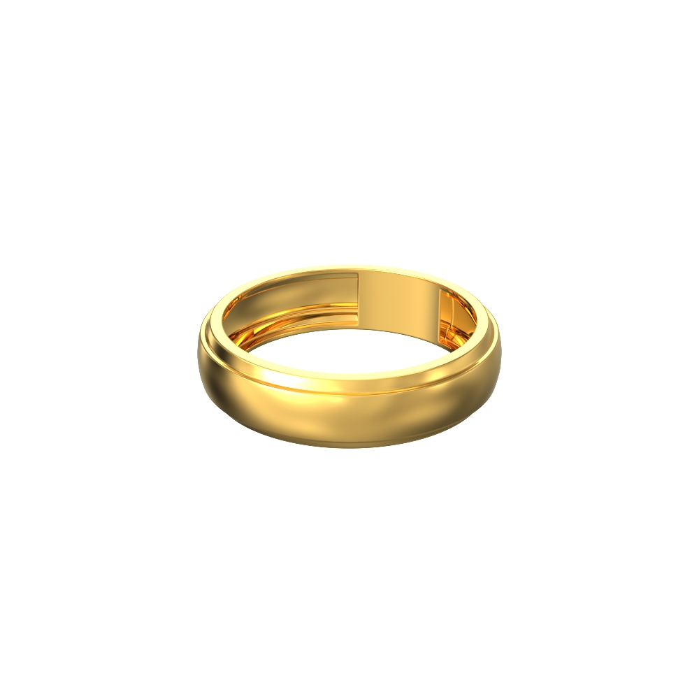 Flat Court Wedding Mens Ring