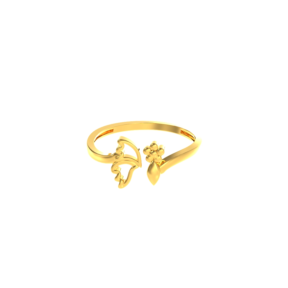 Floral-Butterfly-Gold-Ring