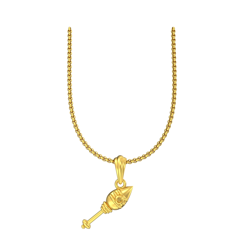 God Vel Gold Pendant