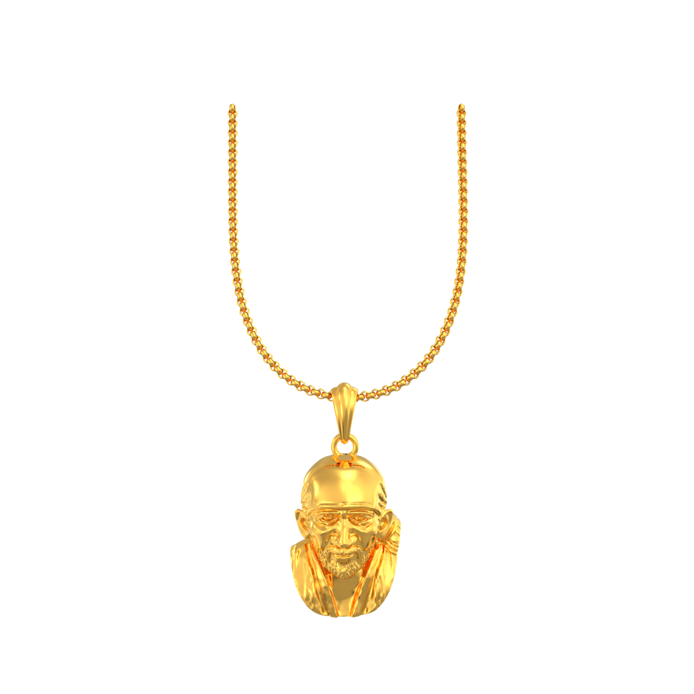 Goddess Sai Baba Pendant
