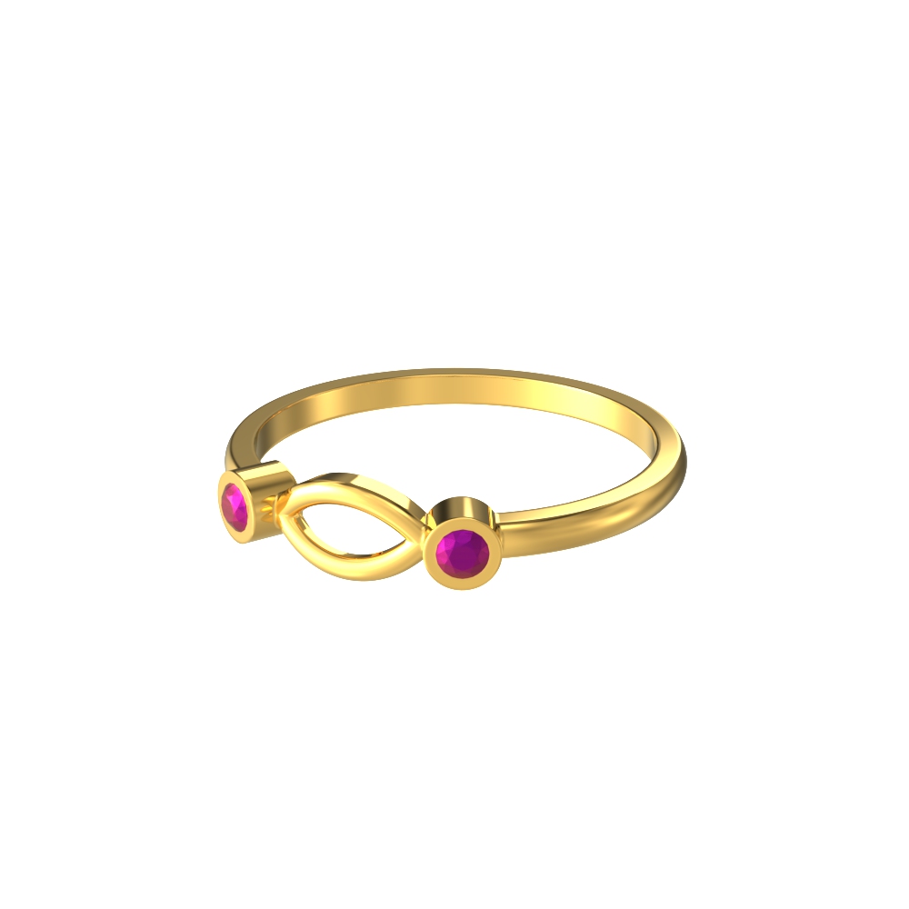 Gold With Stone Ring