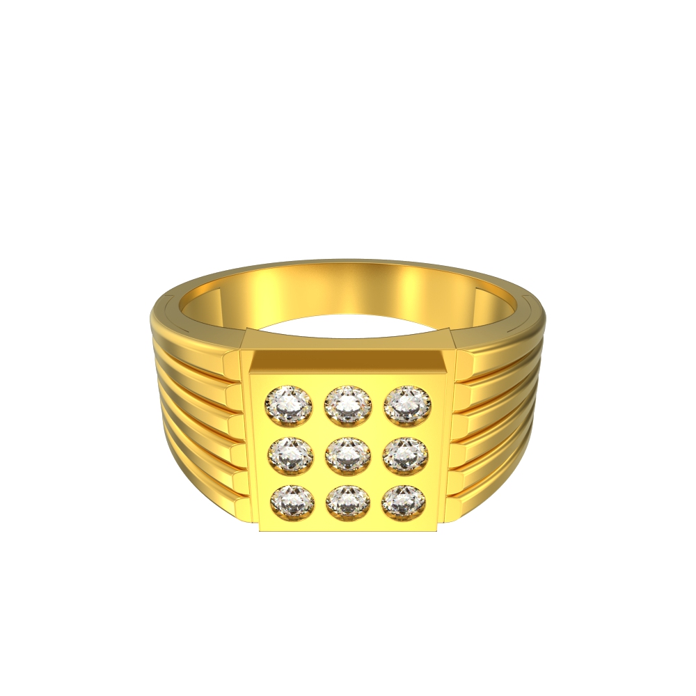 Harmony Rectangle Men's Ring