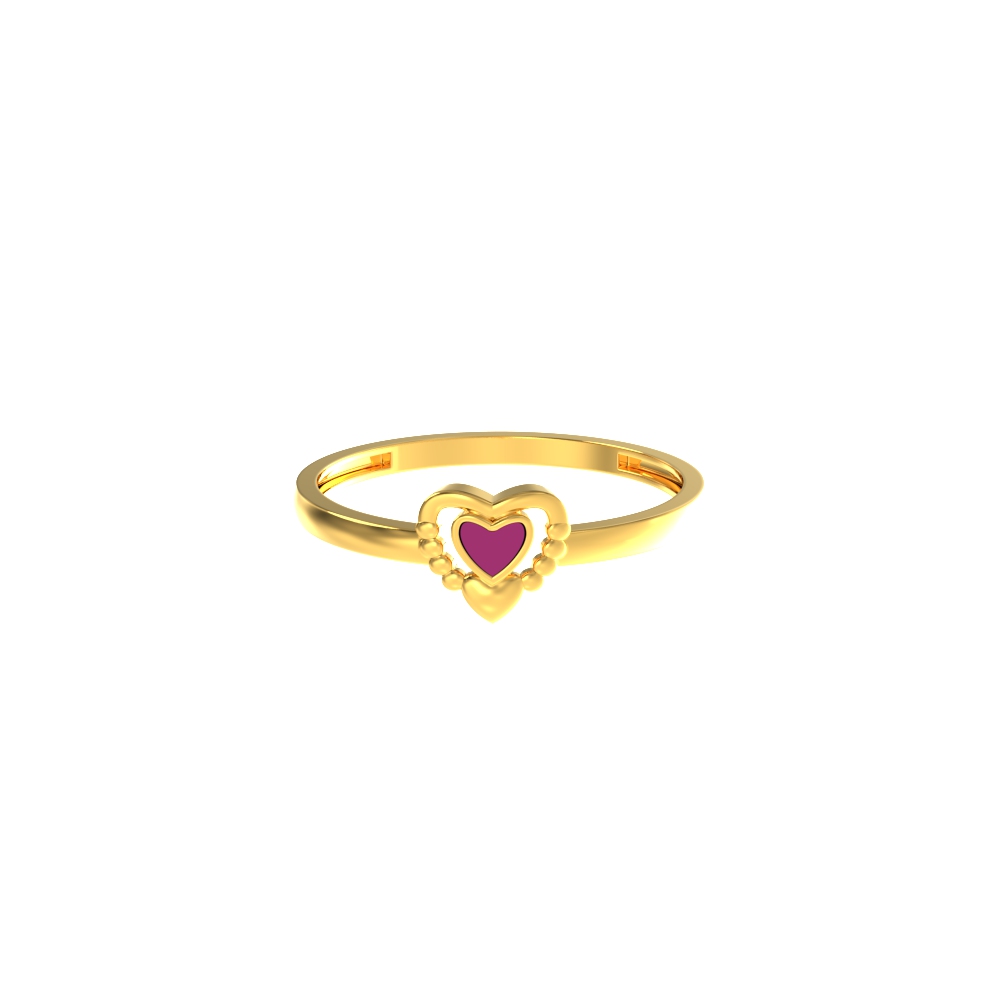 Heart-Design-Gold-Ring