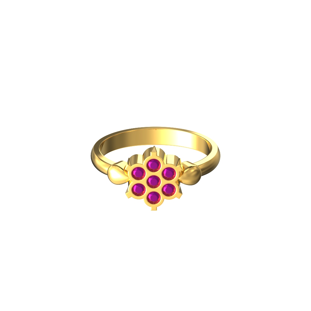 Magnificent Floral Gold Ring