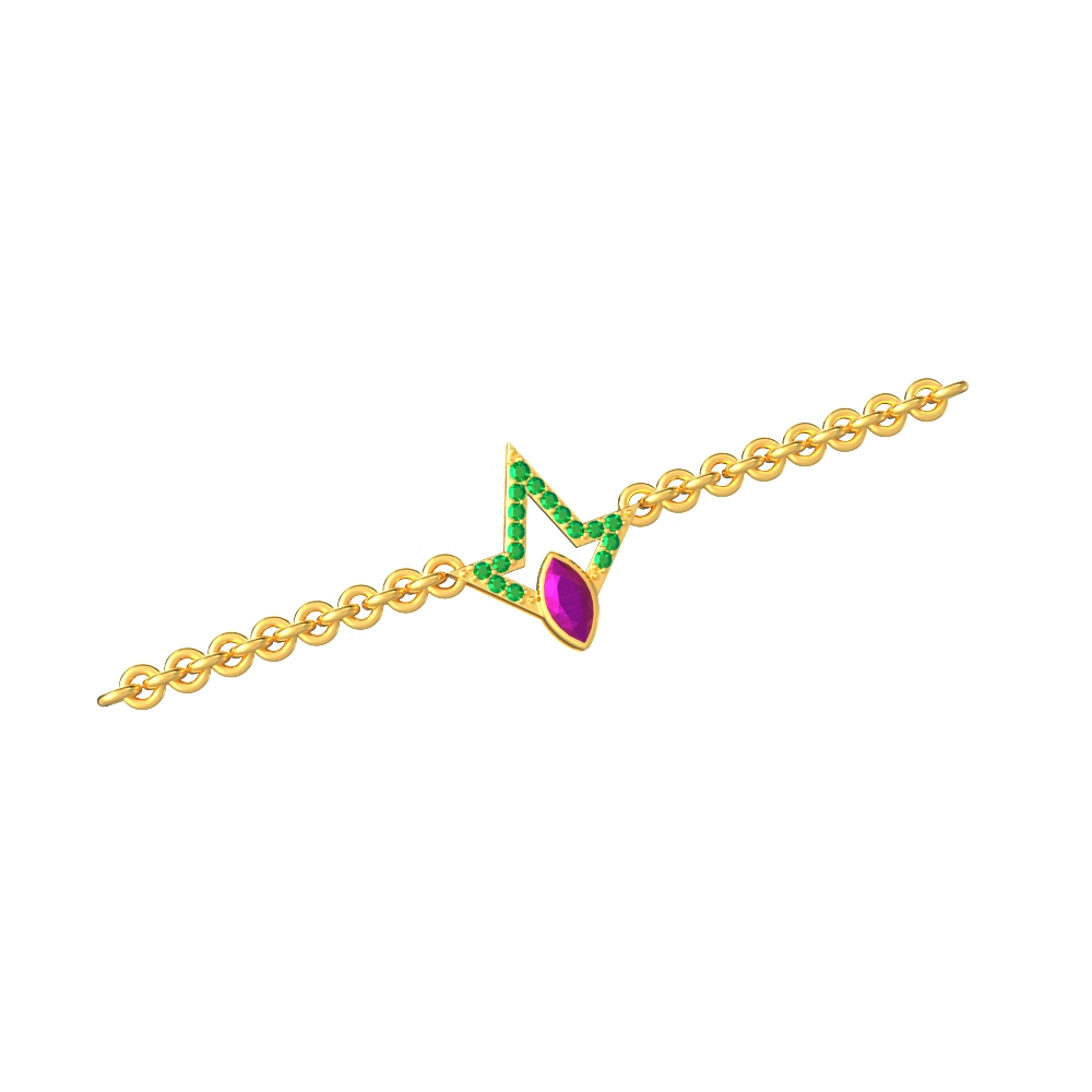 Modern Gold Bracelet