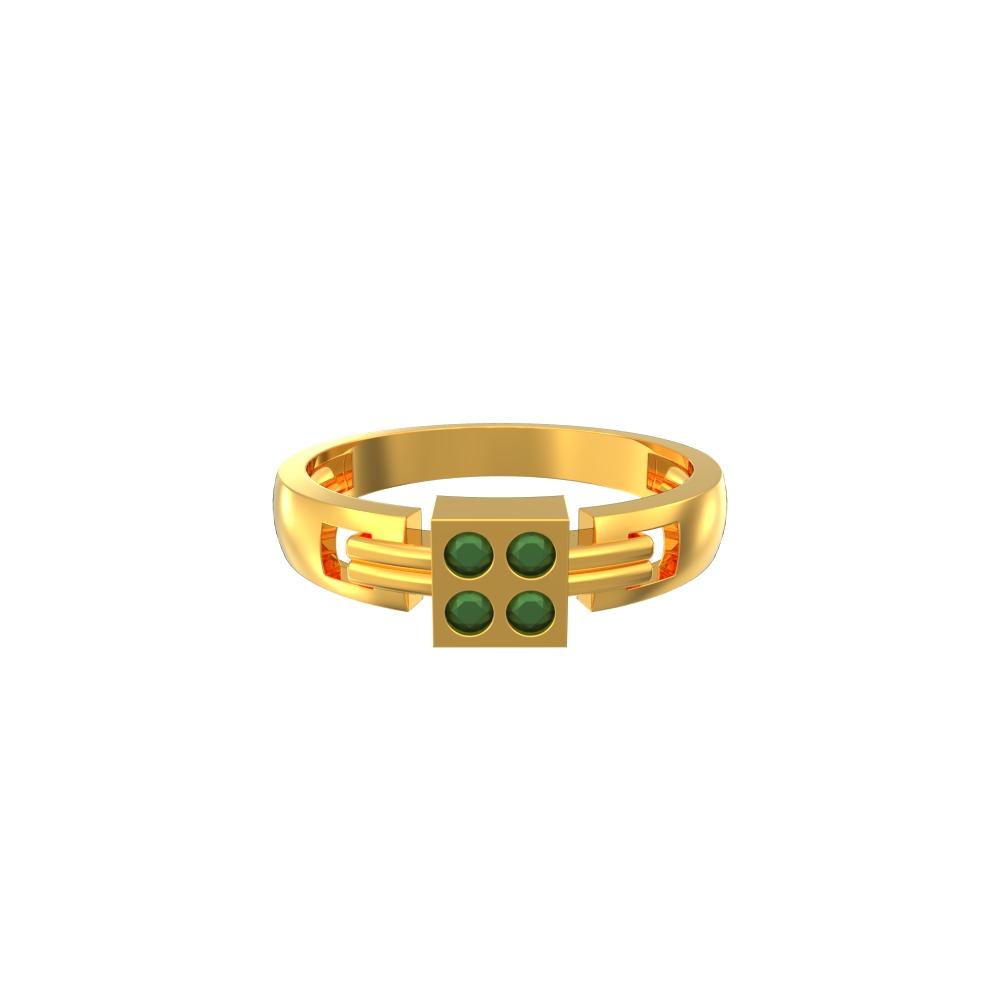 Modern Style Men's Ring