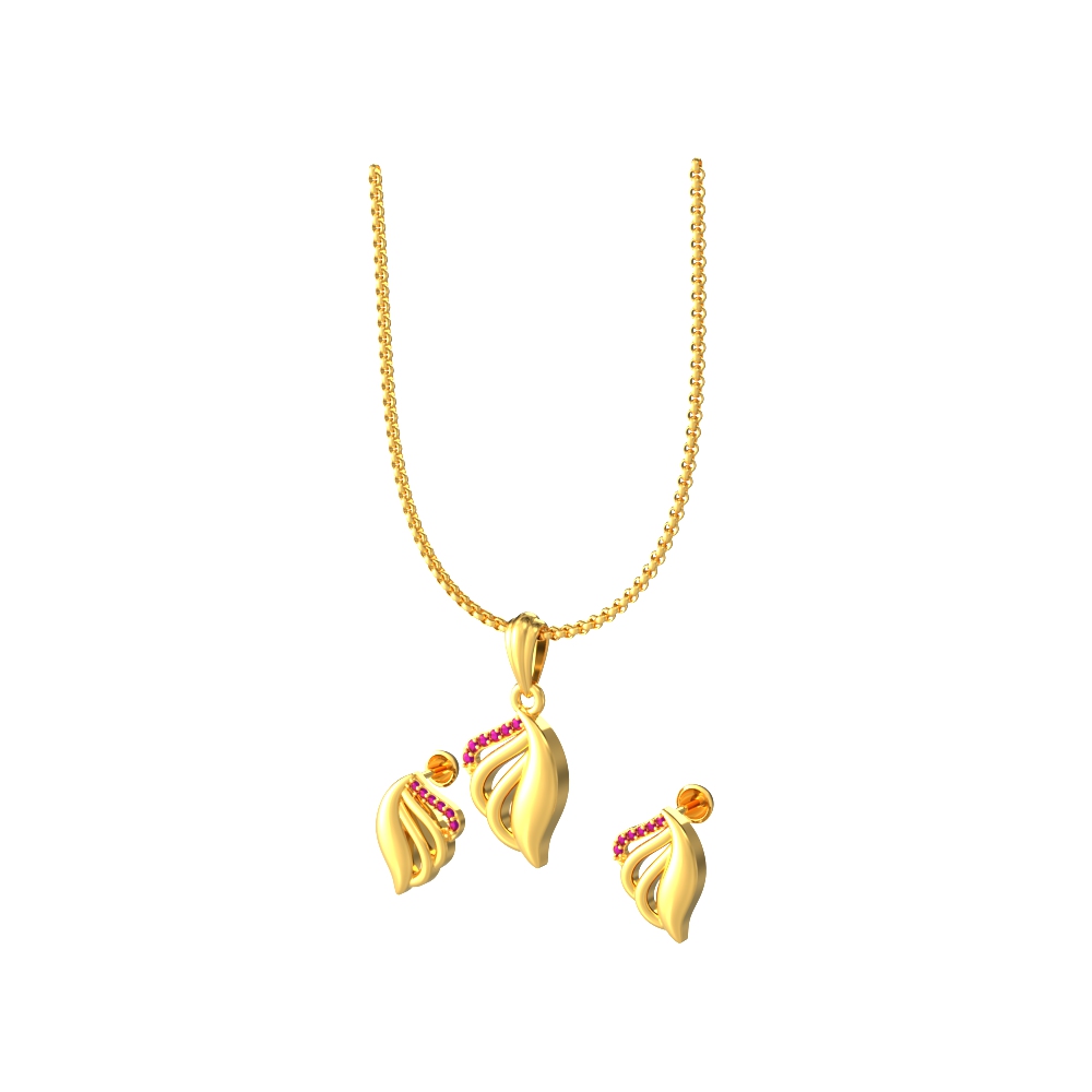 New-Elegant-Mango-Pendant-set