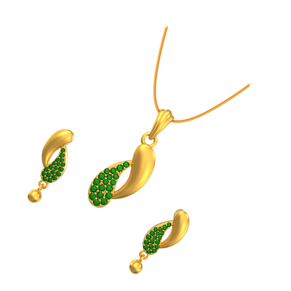 Newest-Minimal-Mango-Pendant-set
