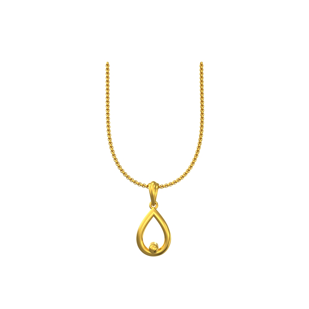 Pear Drop Pendant For Women's