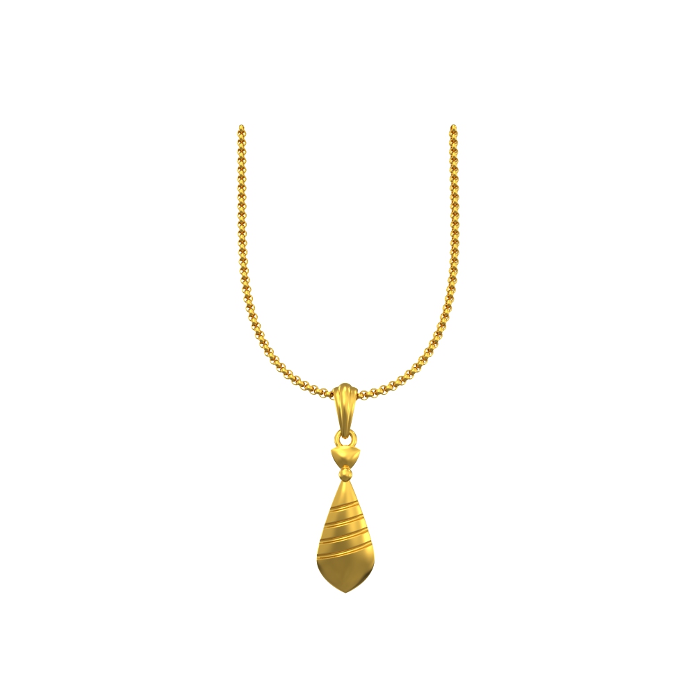 Pear-Shaped-Gold-Pendant