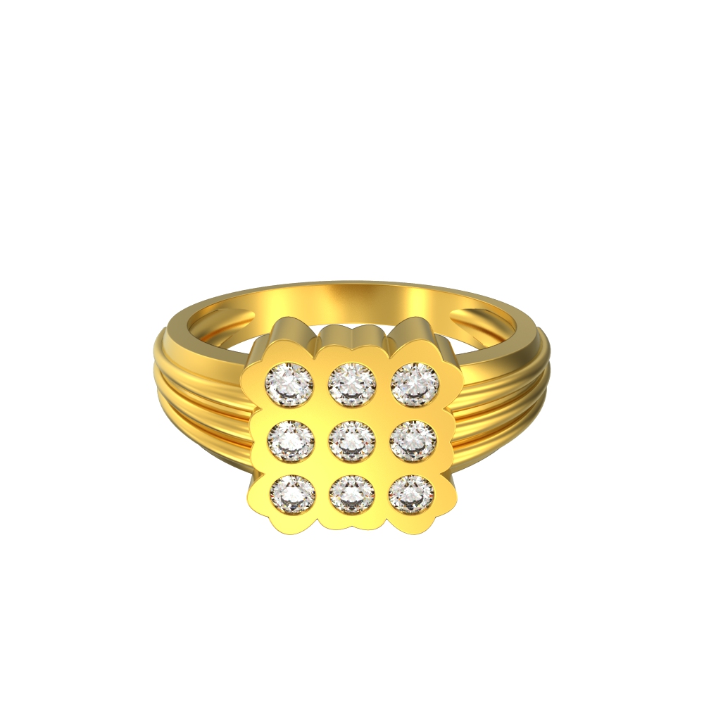 Rigid Rectangle Harmony Ring