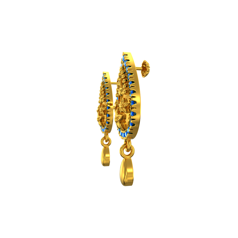 Royal Beautiful Blue Studs Chennai