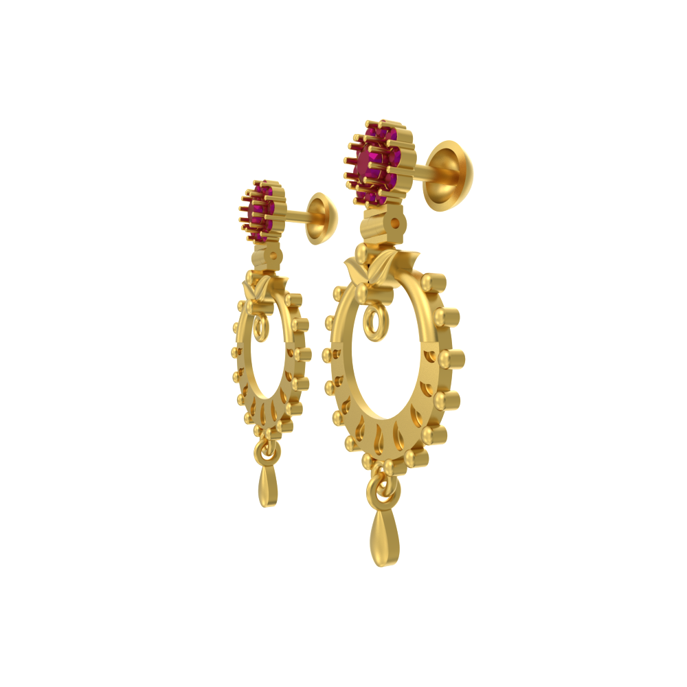 Shinning Chandelier Earrings Chennai