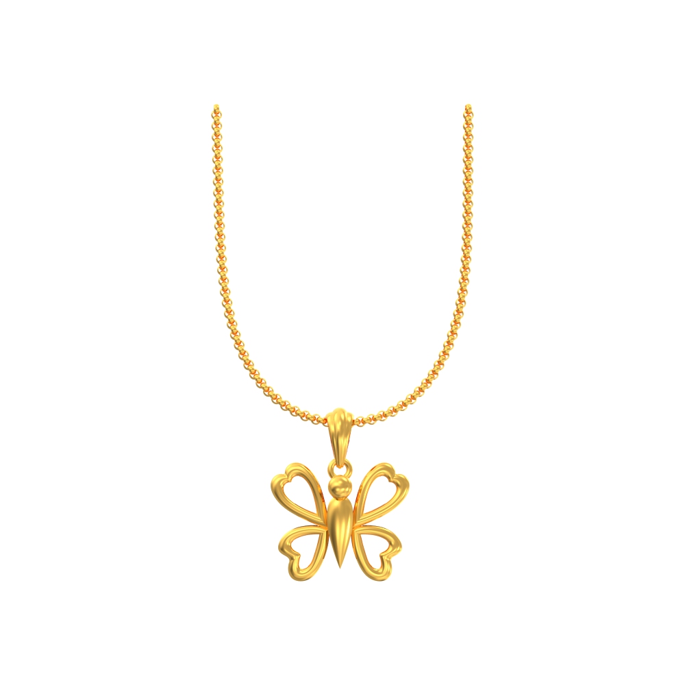 Shop Golden Butterfly Pendant