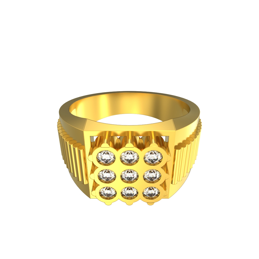 Smart Rectangle Symbol Ring