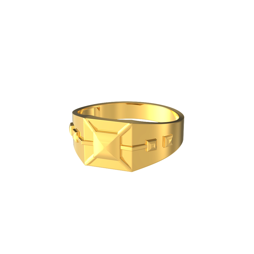 Square Shape Men's Ring