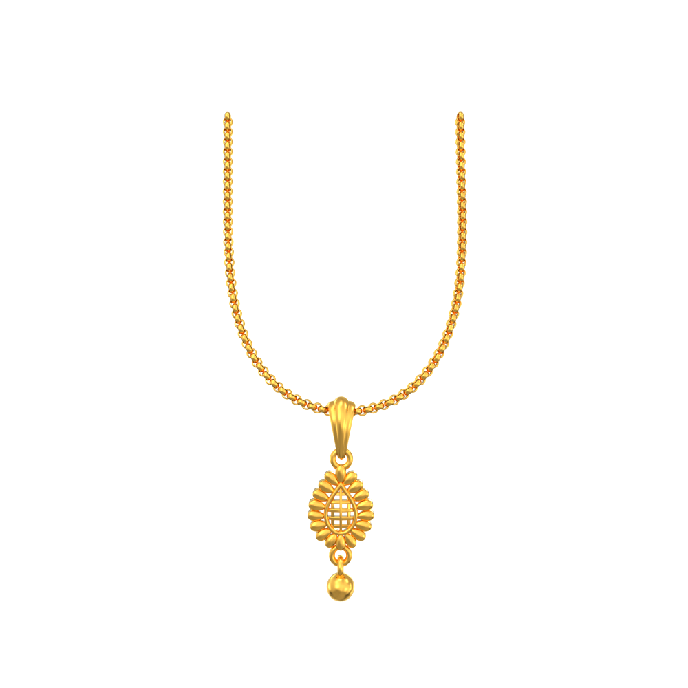 Stylish Gold Pendant For Women