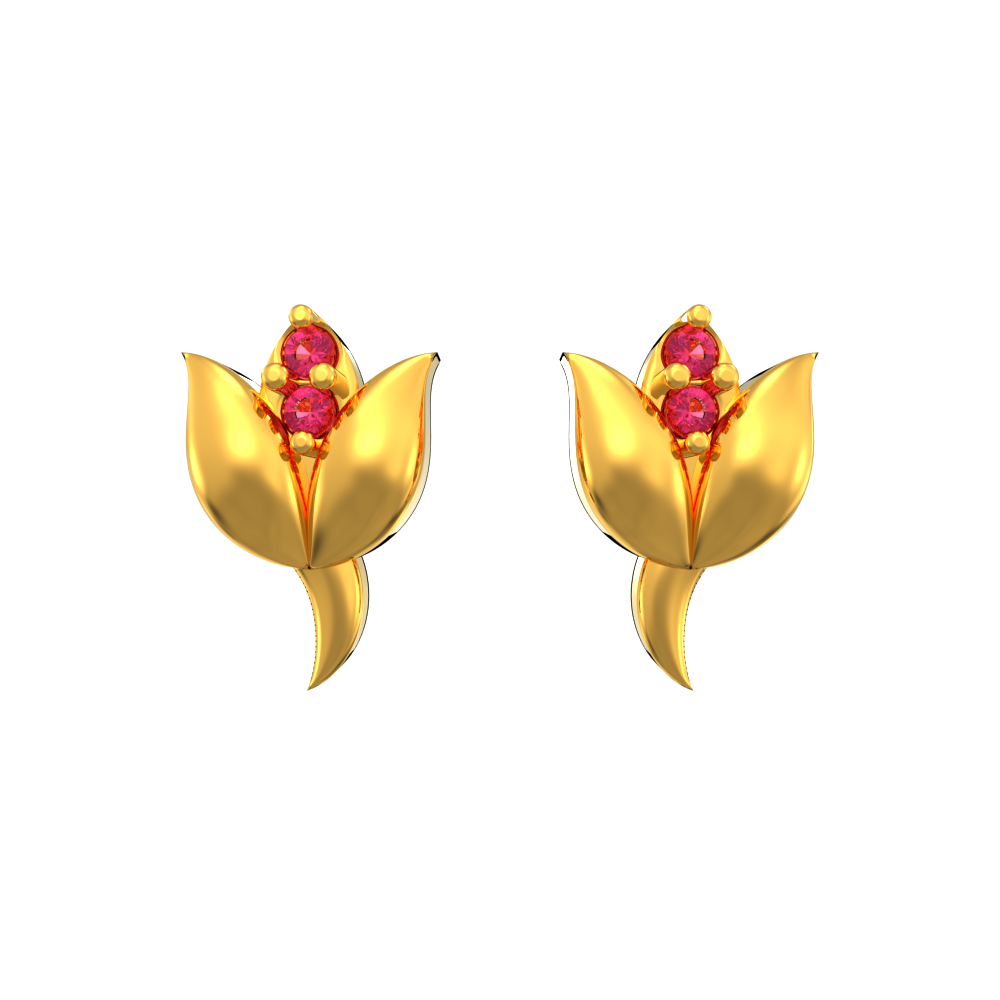 Tiny Radiant Earrings