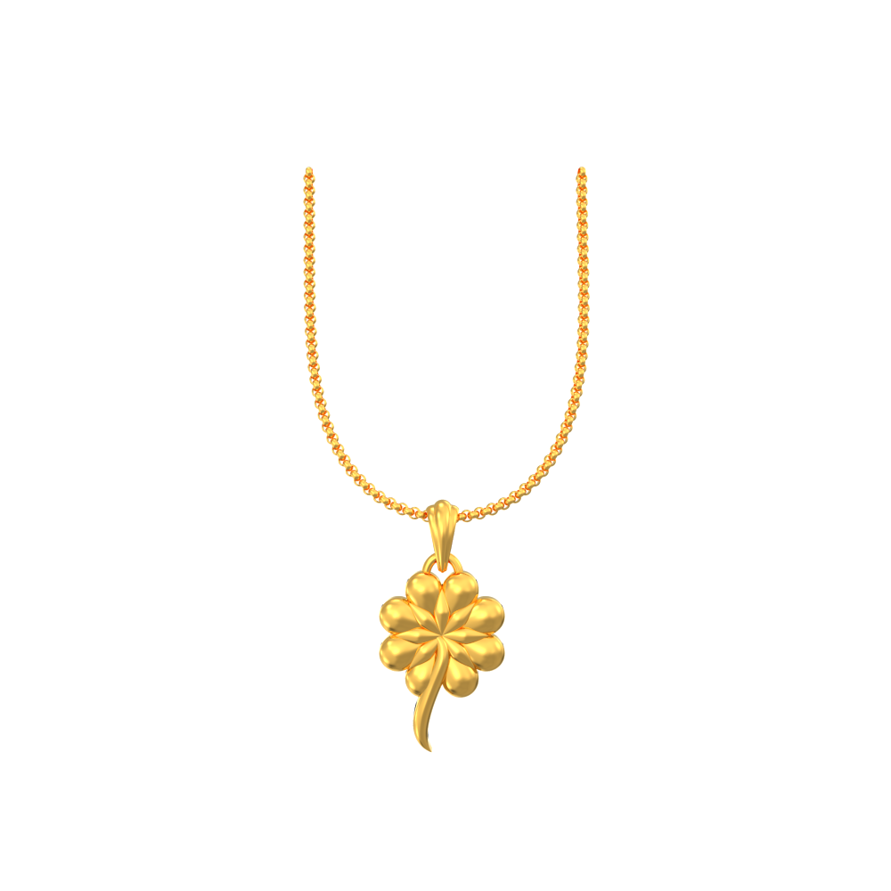 Unique Flower Gold Locket