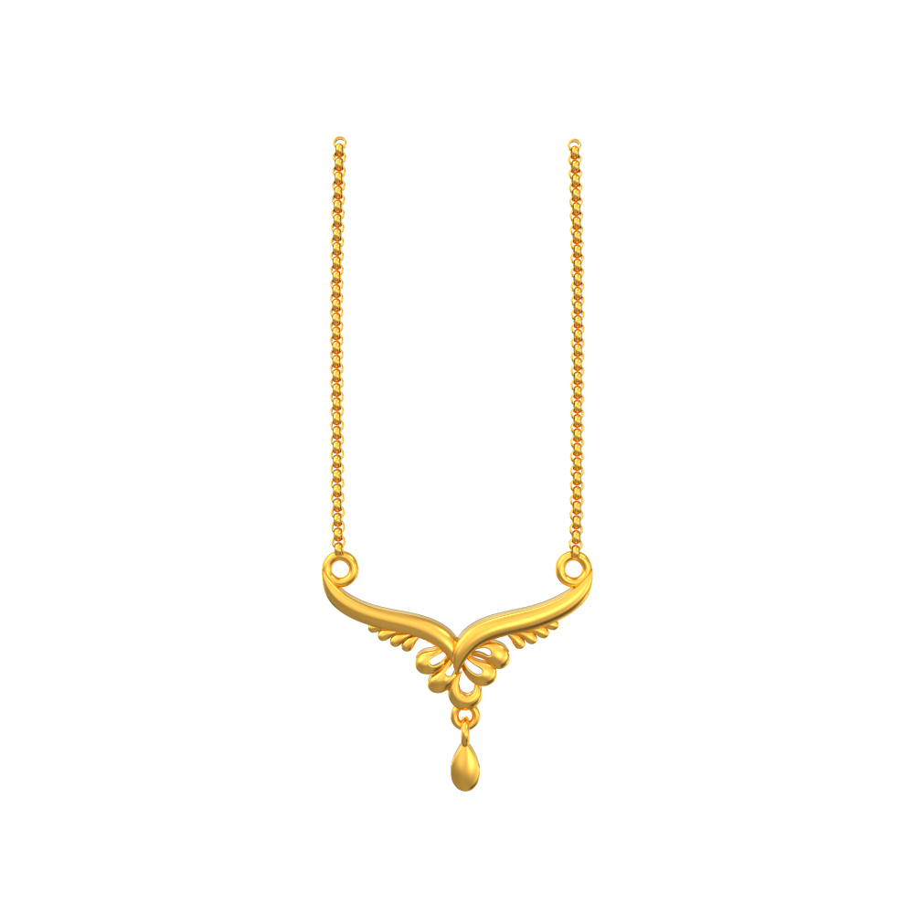Unique Gold Locket For Girls