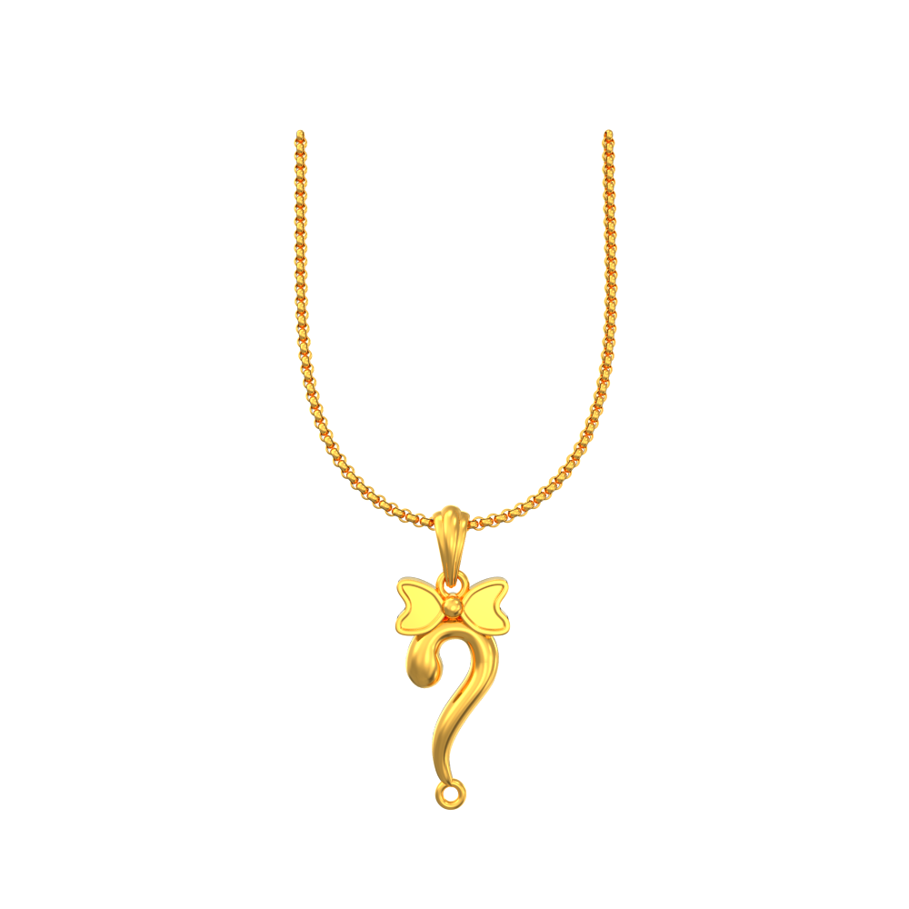 Simple Cute Gold Pendant