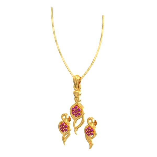 Best-Floral-Pendant-Set