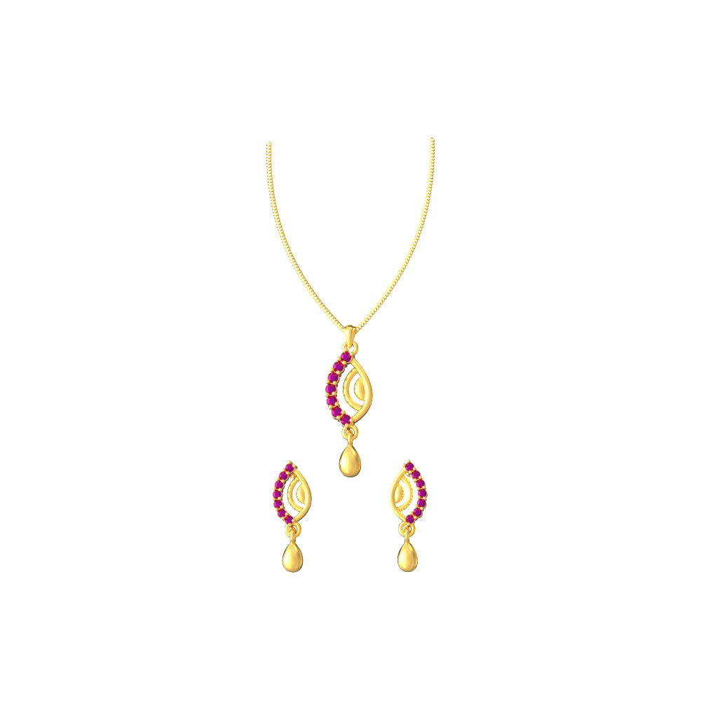 Curvaceous Beauty Pendant Set