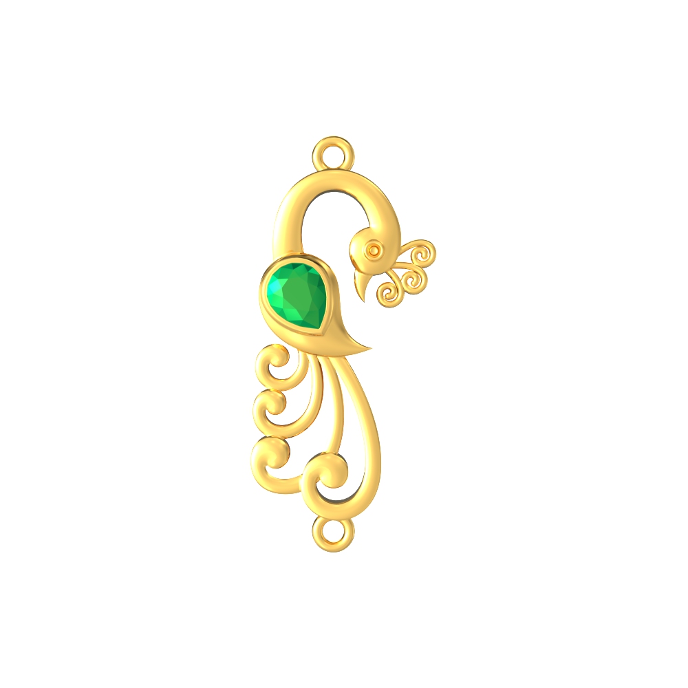 Enchanting Peacock Mugappu