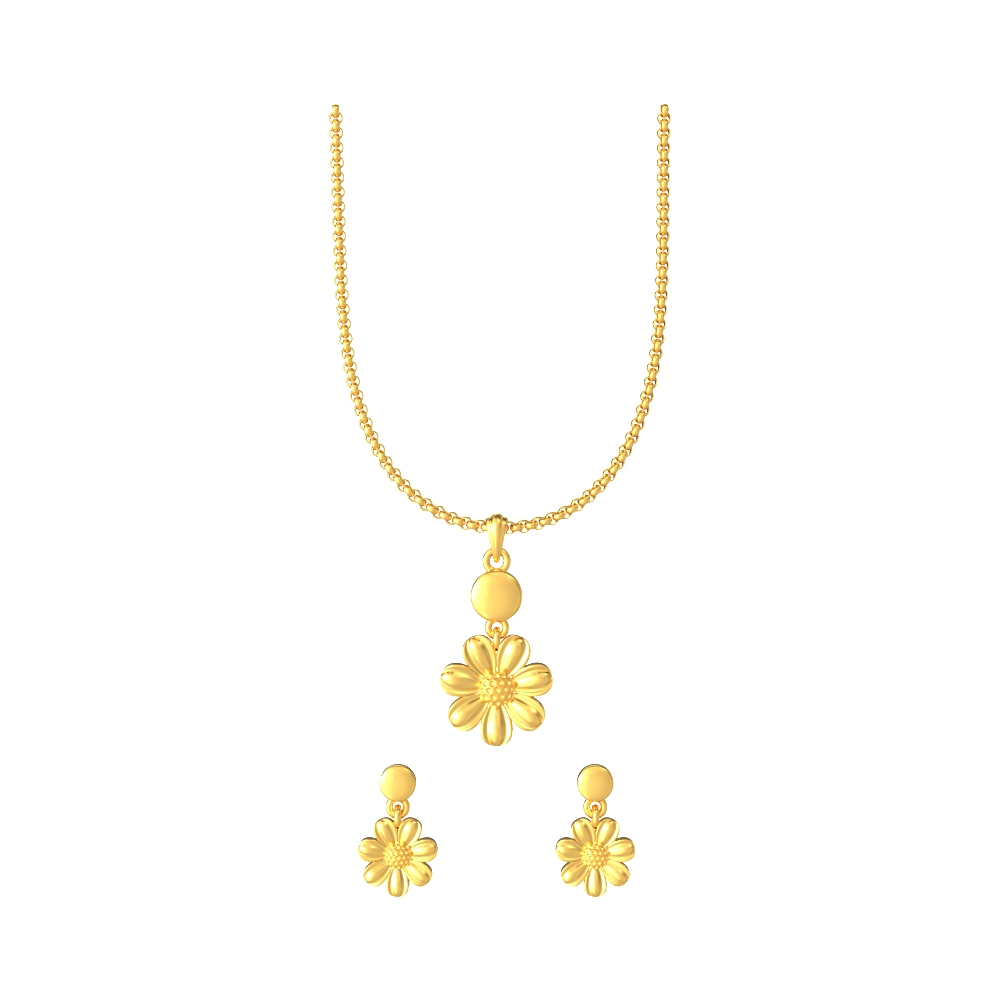 Floral Symphony Pendant Set
