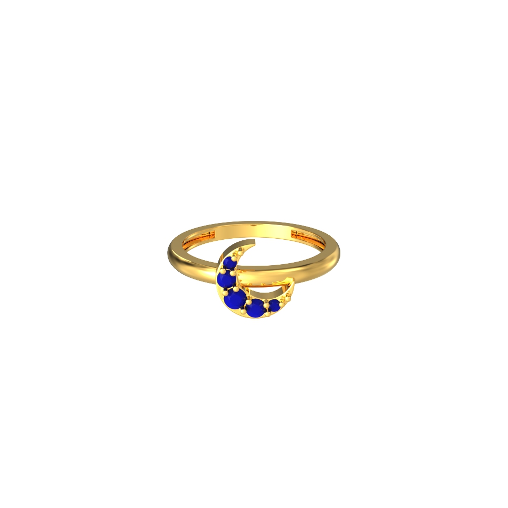 Half-Moon-Design-Kids-Gold-Ring