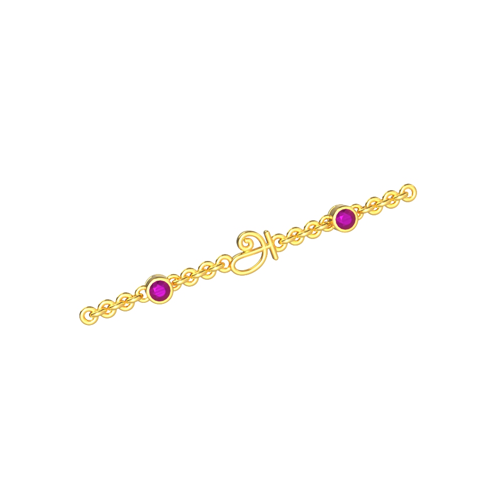 Light-weight-Kids-Gold-Bracelet