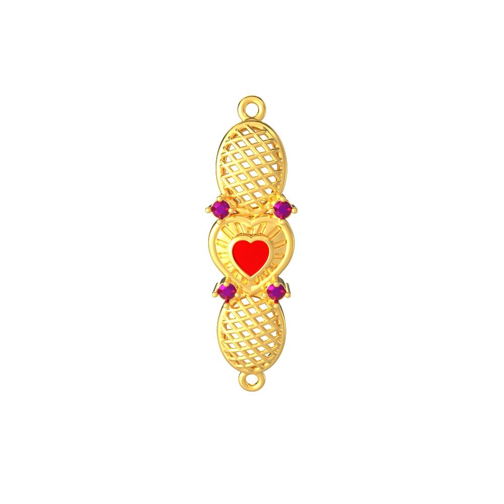 Meshed Love Mugappu