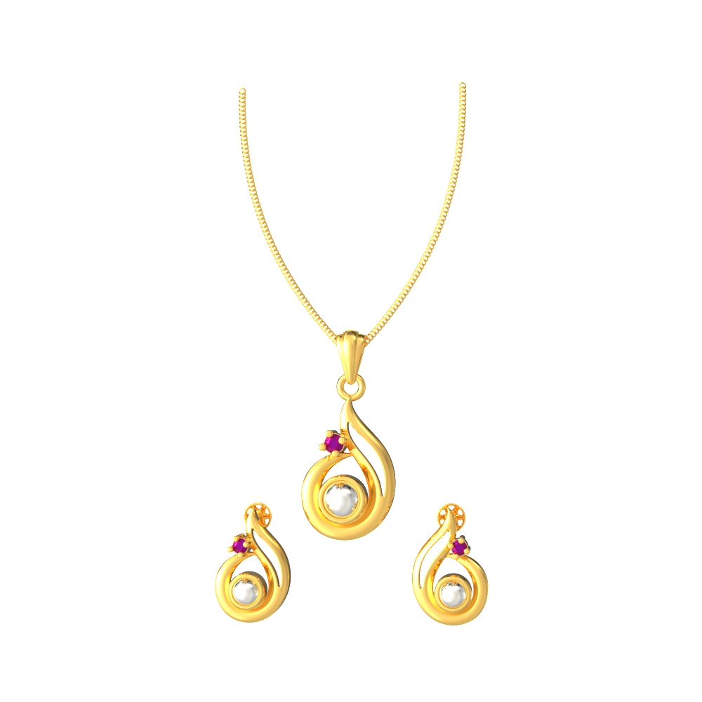 Modern-Curvy-Pendant-set