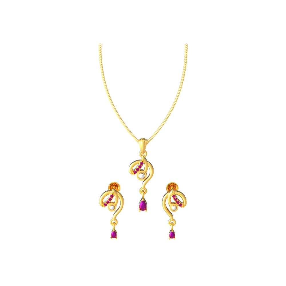 Modern-Curvy-Pendant-set