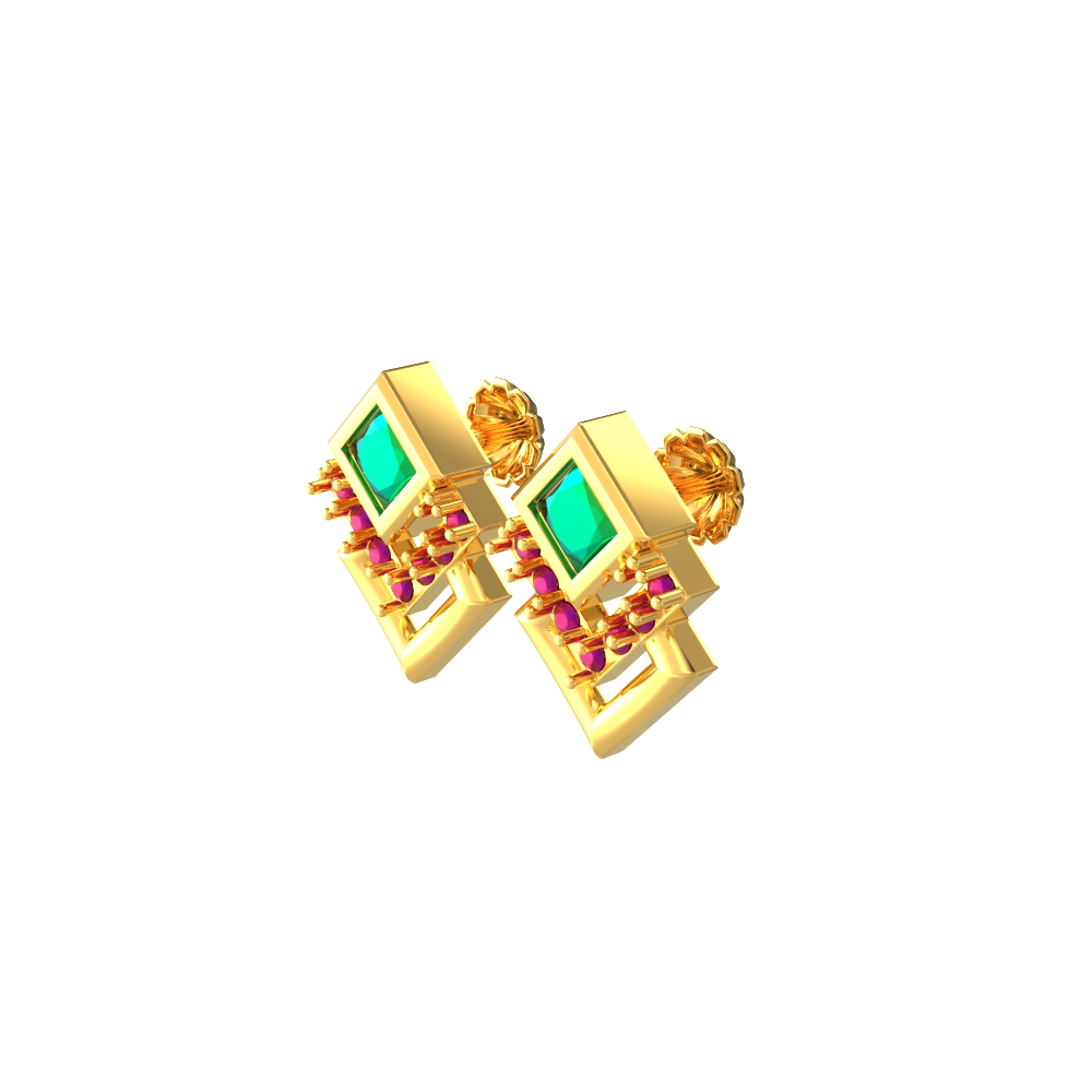 New Cascading Rhombus Delight Studs