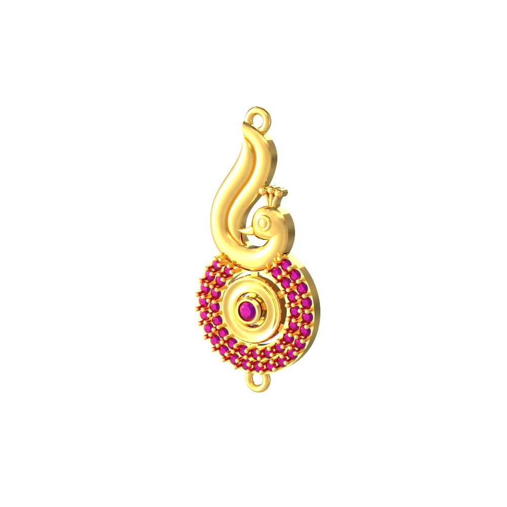 New Elegant Peacock Mugappu