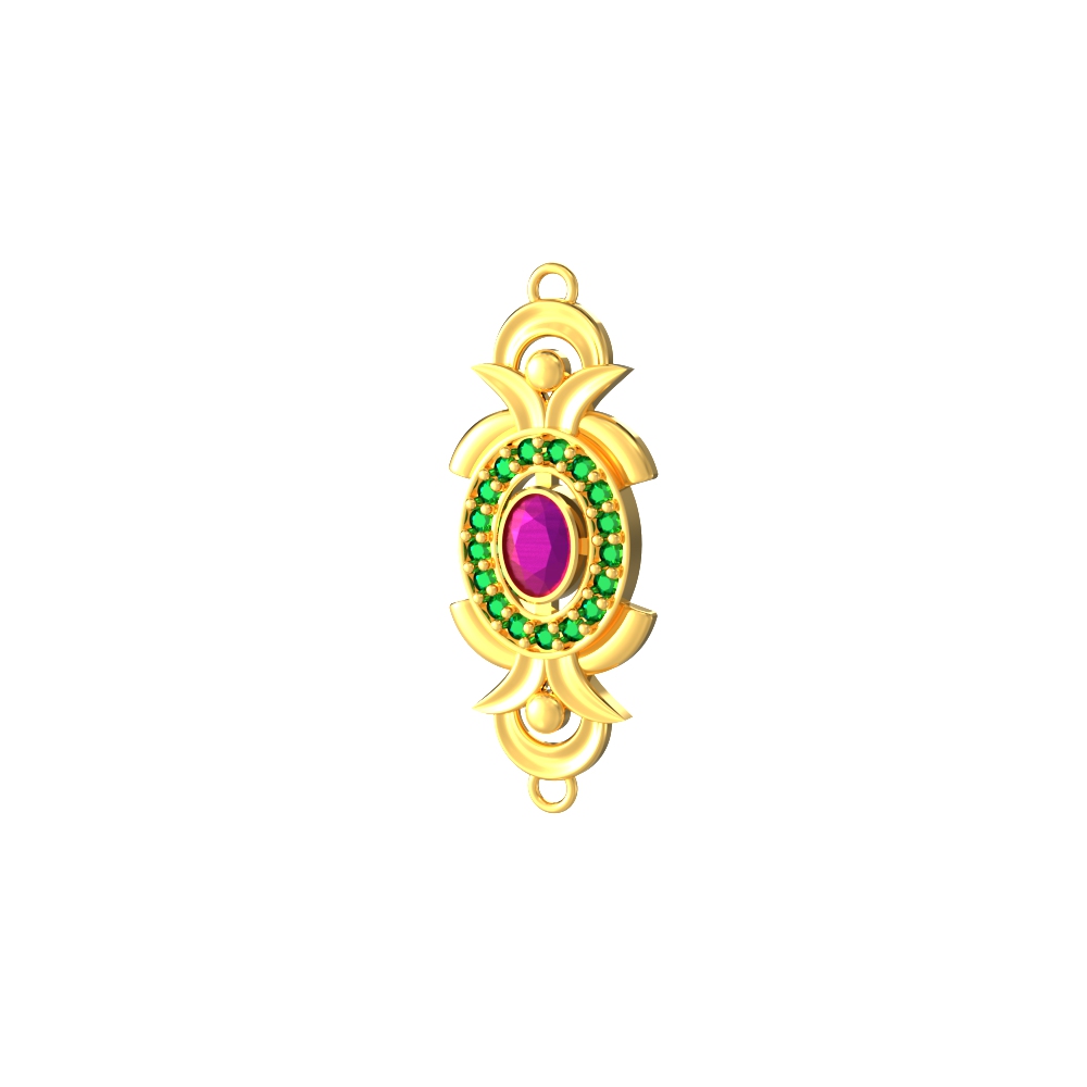 New Modern Geometric Gold Mugappu
