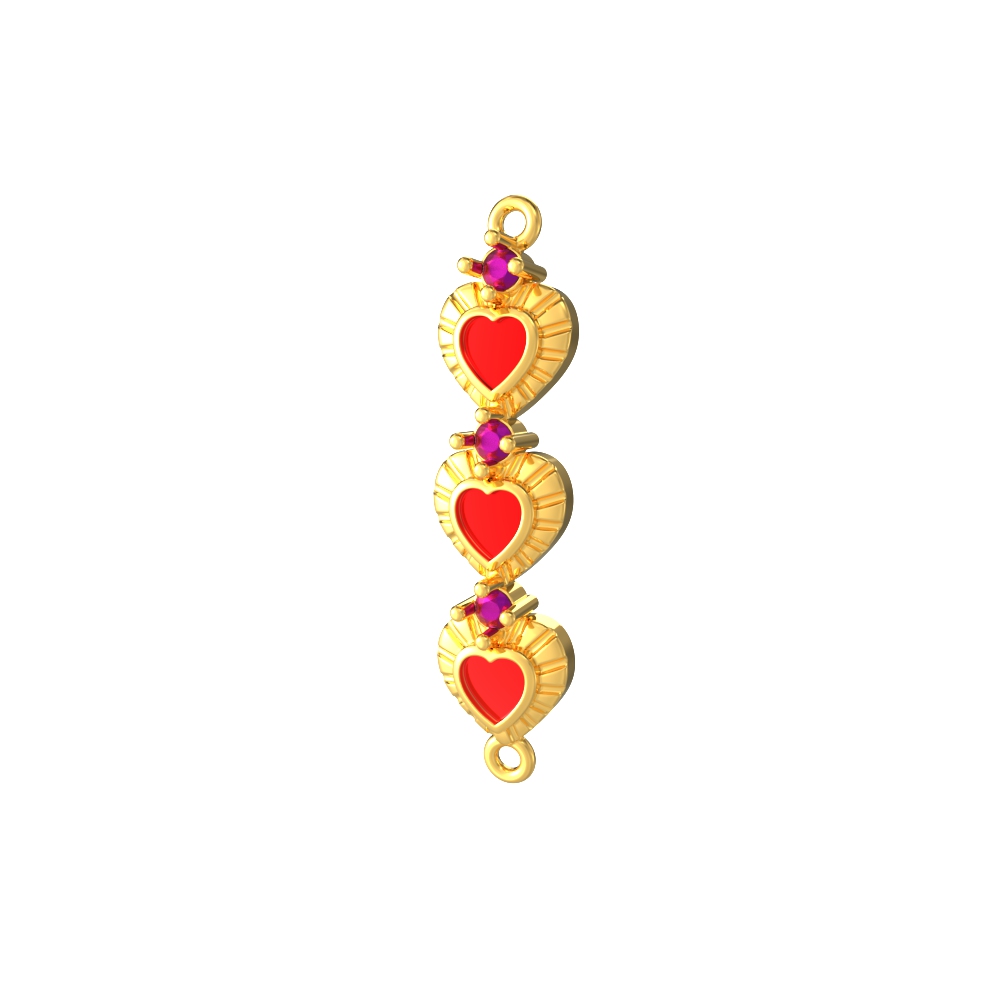 New Triple Heart Harmony Mugappu