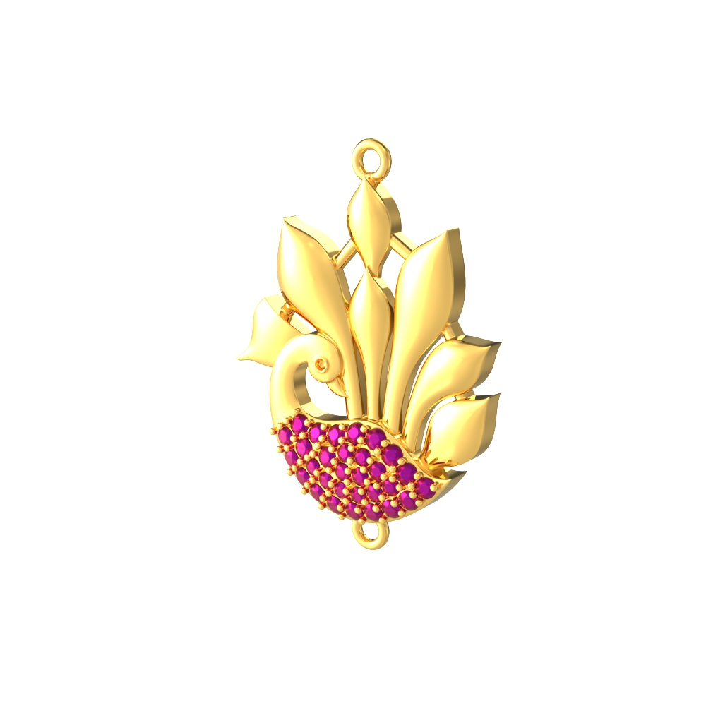 New Vibrant Feather Mugappu